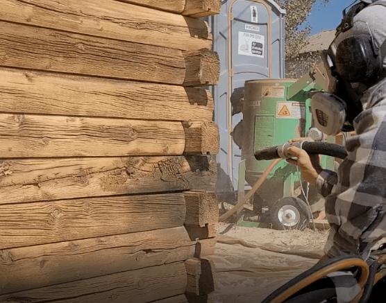 Media To Use for Sandblasting Wood 1