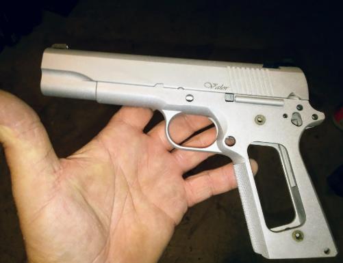 Media To Use for Sandblasting A Pistol Slide