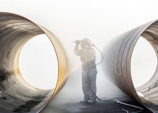 What Media Used for Sandblasting Large Projects?