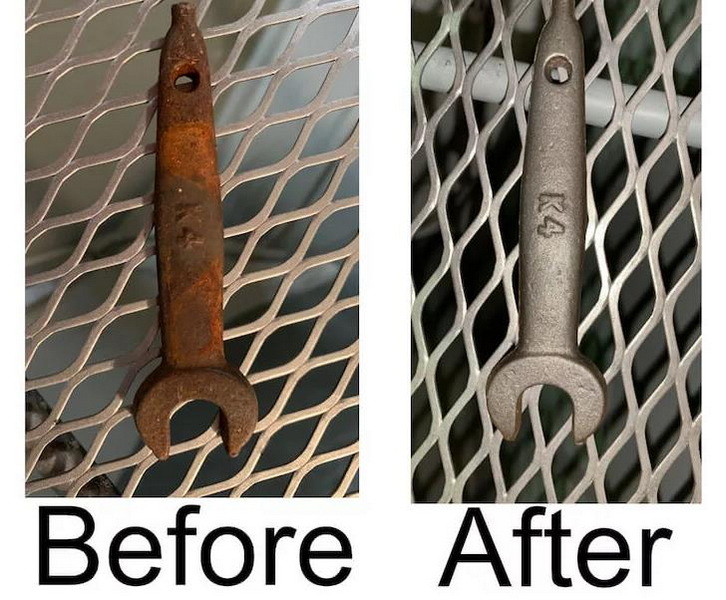 What Sandblasting Media for Rust Removal?