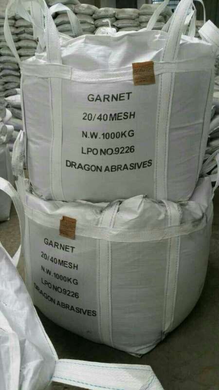 Garnet For Wet And Dry Blasting factory