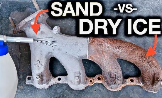 Type of Sandblasting Media To Clean An Automotive Rearend 1
