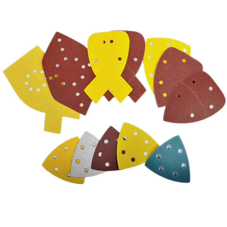 Hook and Loop Backed Abrasives and Abrasives with Cloth