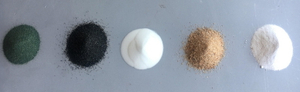 ¿Cuál es la diferencia entre sandblasting y plástico de los medios de plástico? Jpeg