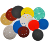 Hook and Loop Backed Abrasives and Abrasives with Cloth