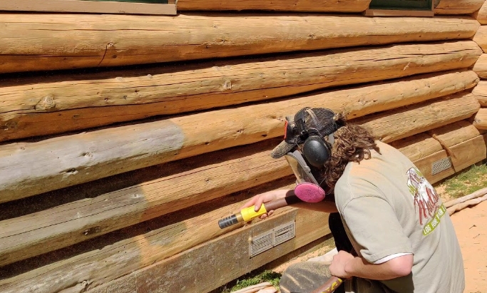 Wood Restoration Sandblasting