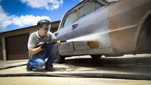 Sandblasting.jpg로 자동차 페인트 제거에 가장 안전한 미디어