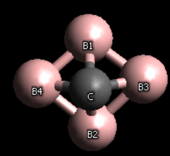 The Formula for The Covalent Compound Boron Carbide