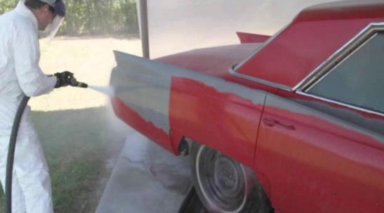 Media To Use for Sandblasting A Car Frame 1